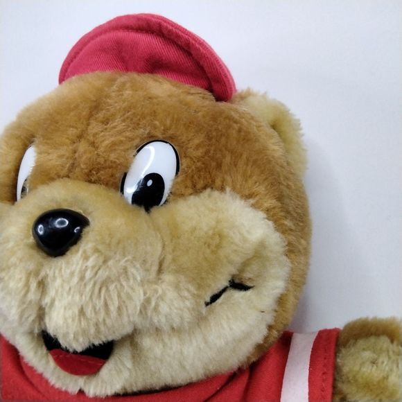 SHONEY’S SHONEY BEAR 2000s Vintage Restaurant Advertisement Teddy Bear Plush 13" - Picture 5 of 12